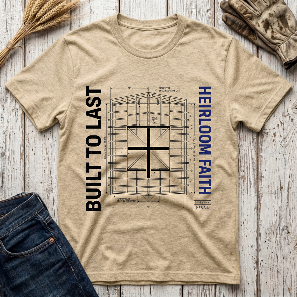 Built to Last Heirloom Faith T-Shirt