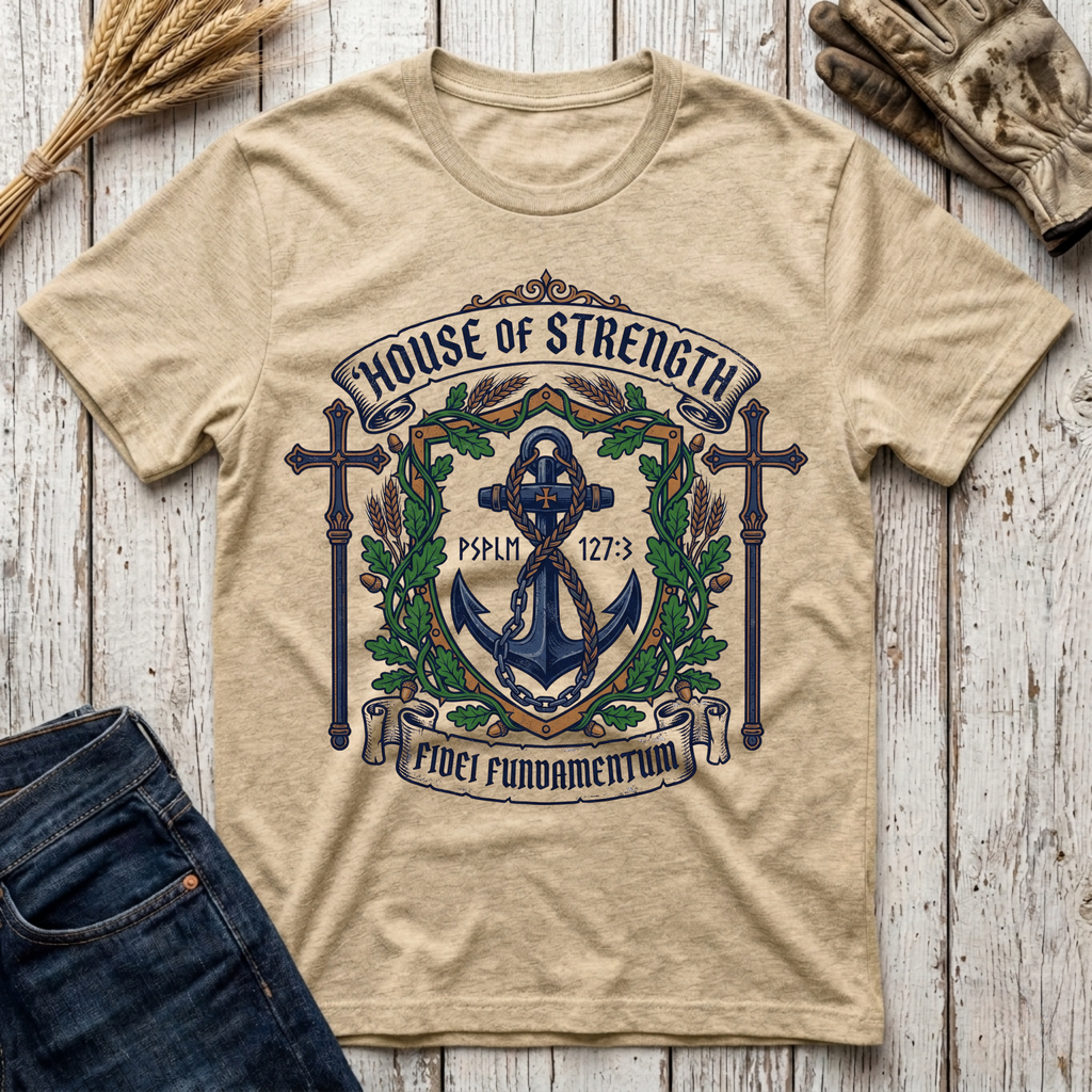 House of Strength Fidei Fundamentum T-Shirt