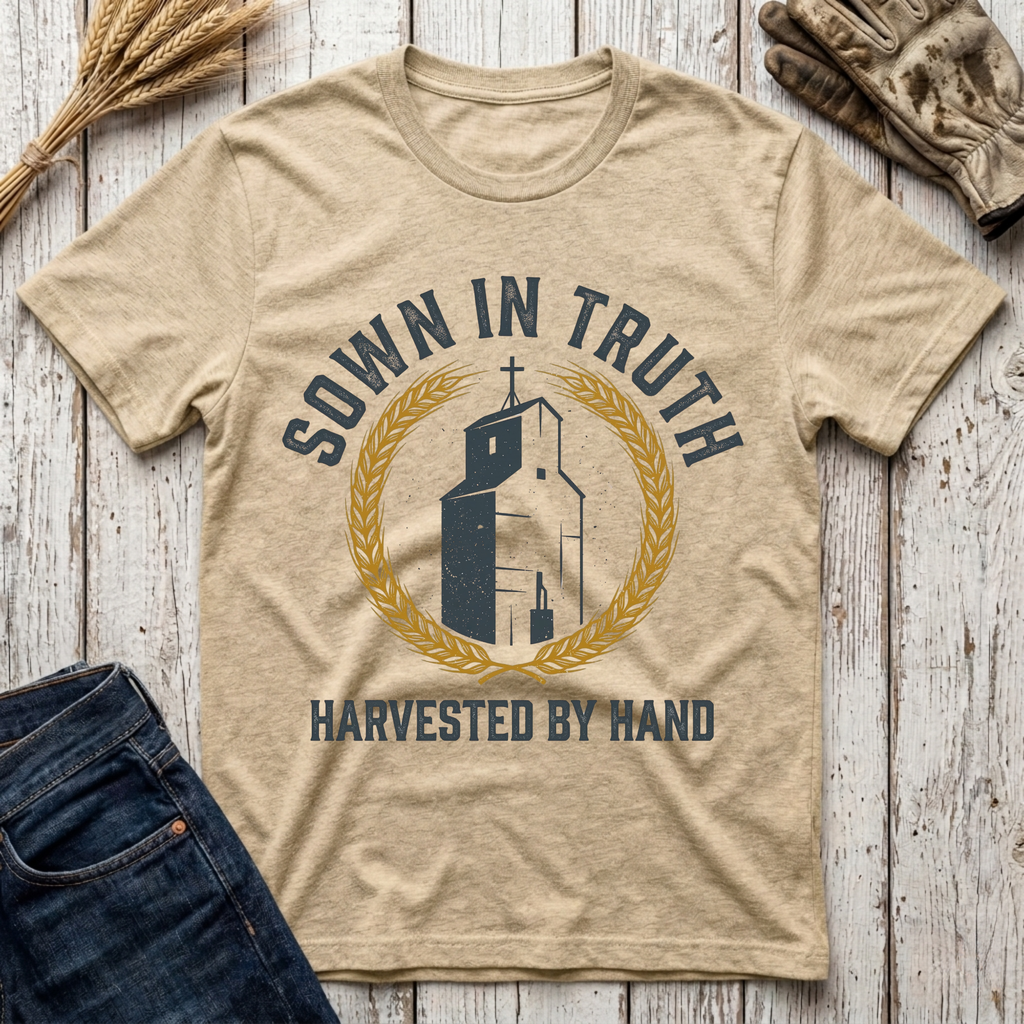 Sown in Truth Harvested by Hand T-Shirt