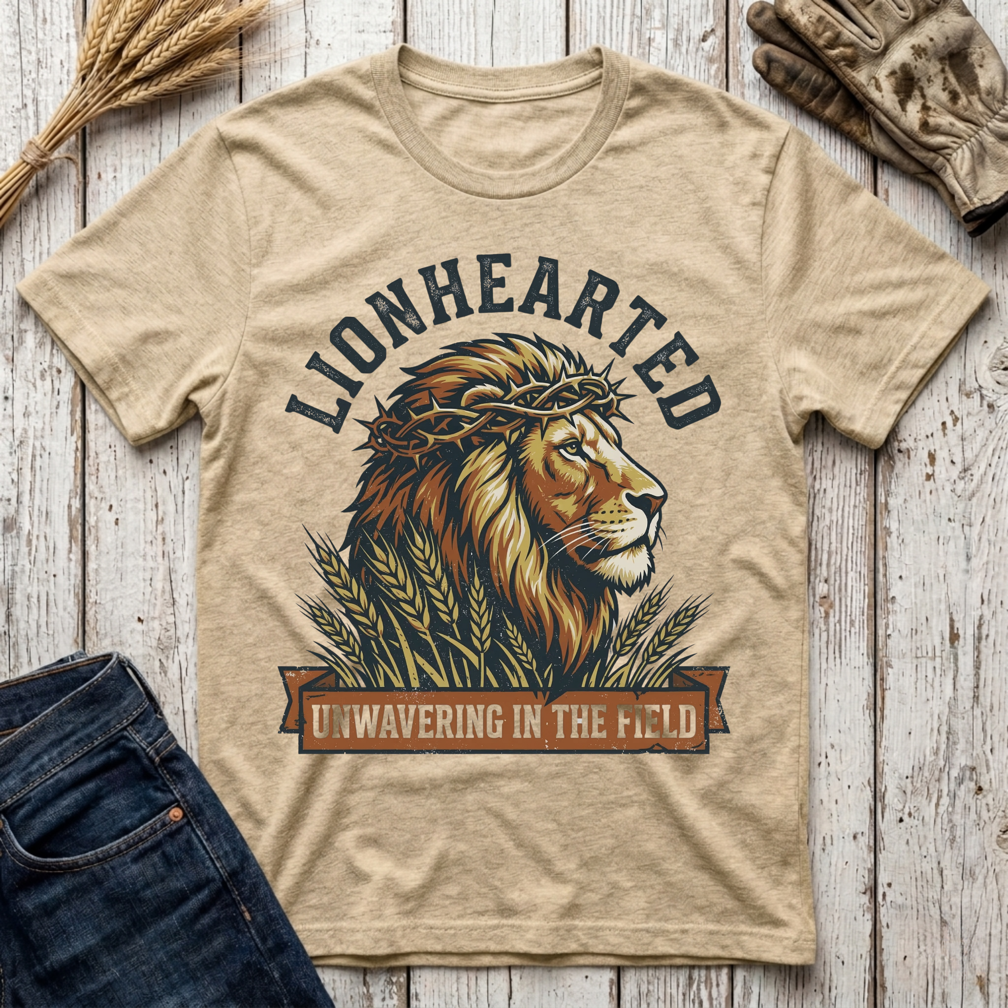 Lionhearted Unwavering in the Field T-Shirt