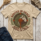 Rooted in Grace Sown in Faith Reaped in Labor T-Shirt