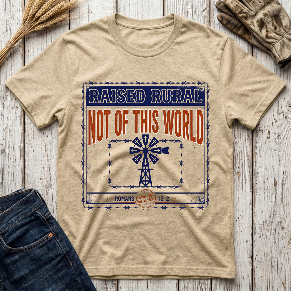 Raised Rural Not of this World T-Shirt