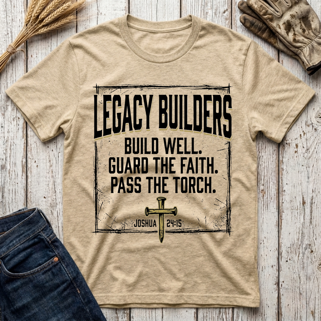 Build Well Guard the Faith Pass the Torch T-Shirt