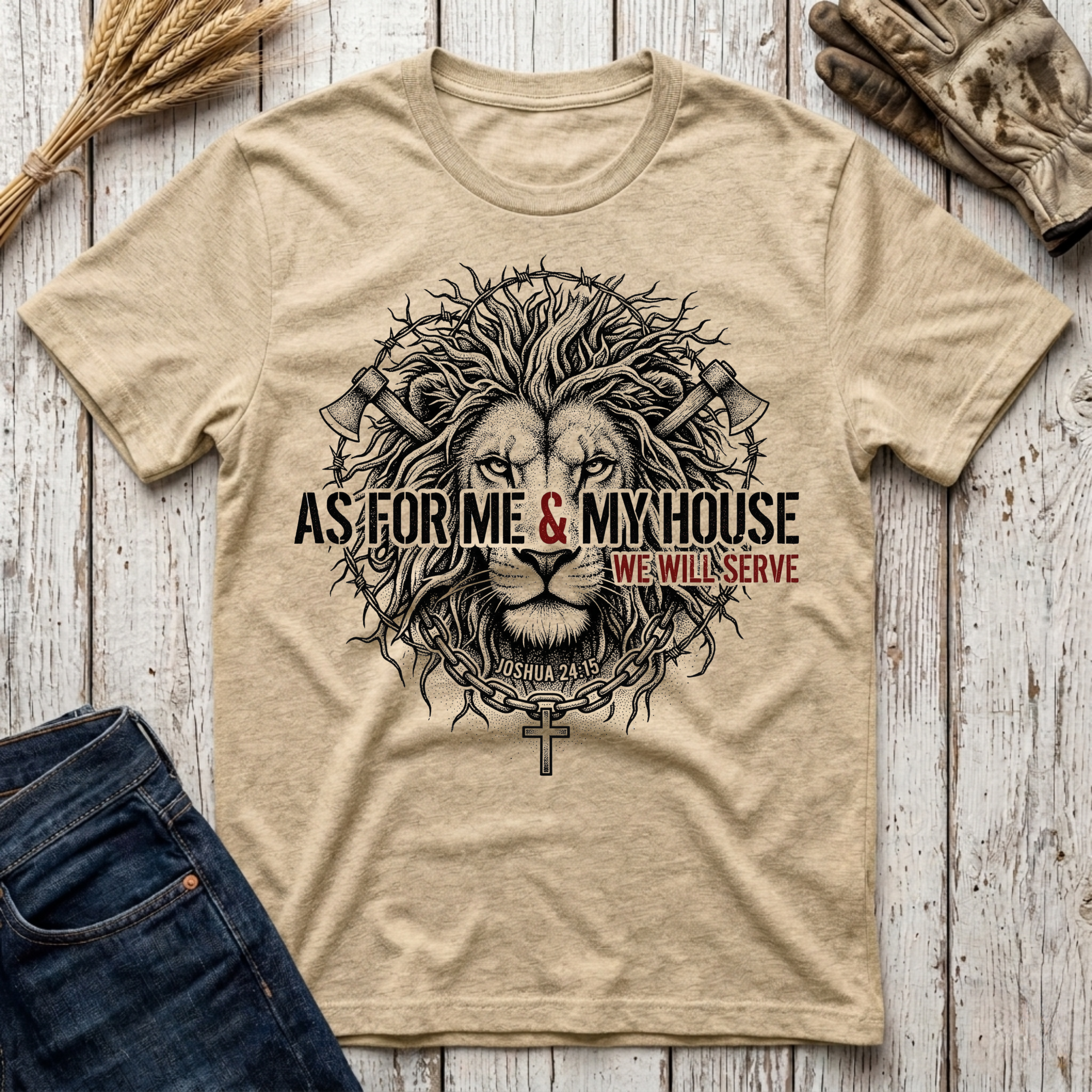 As For Me & My House We Will Serve T-Shirt