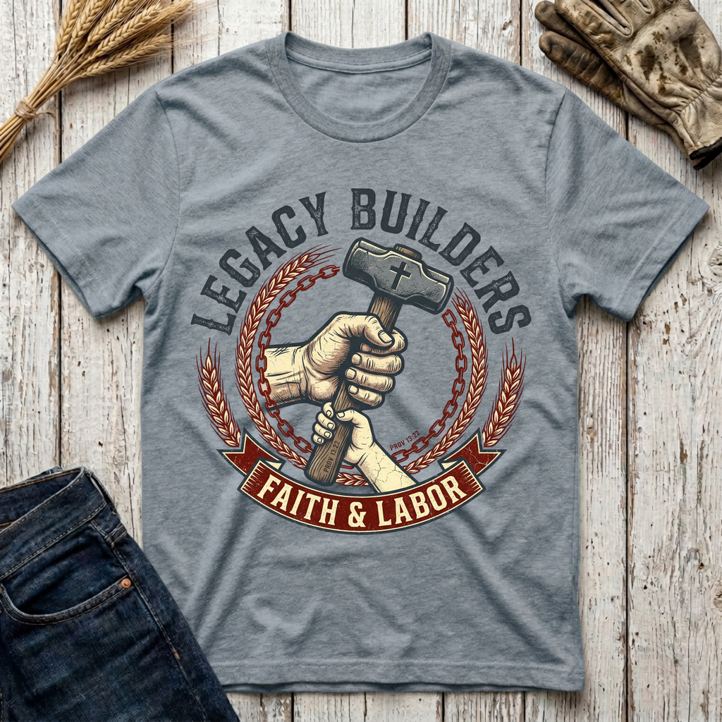 Legacy Builders Faith & Labor T-Shirt