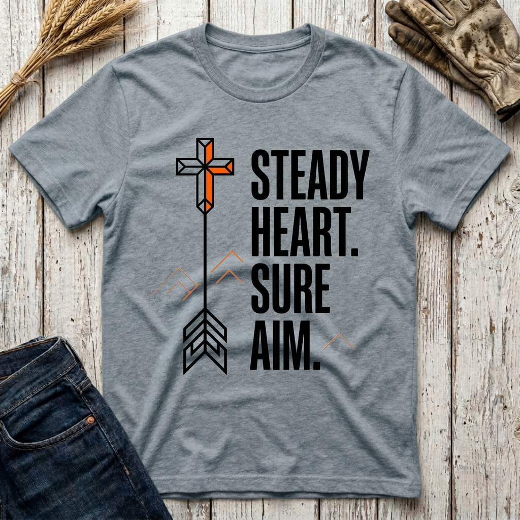 Steady Heart Sure Aim T-Shirt