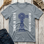 Sown in Faith Reaped in Labor T-Shirt
