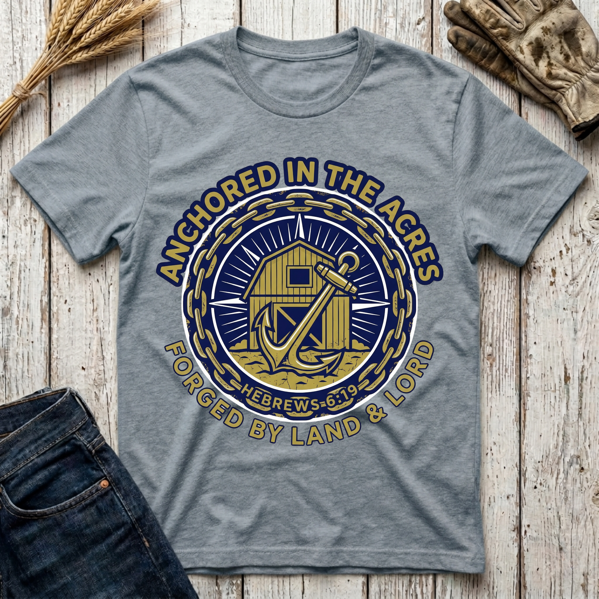 Anchored in the Acres T-Shirt