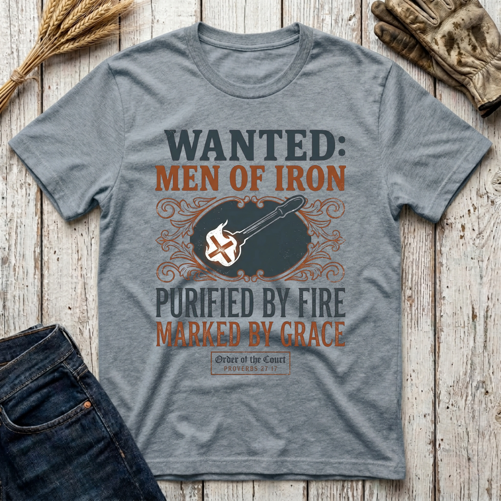 Wanted Men of Iron T-Shirt