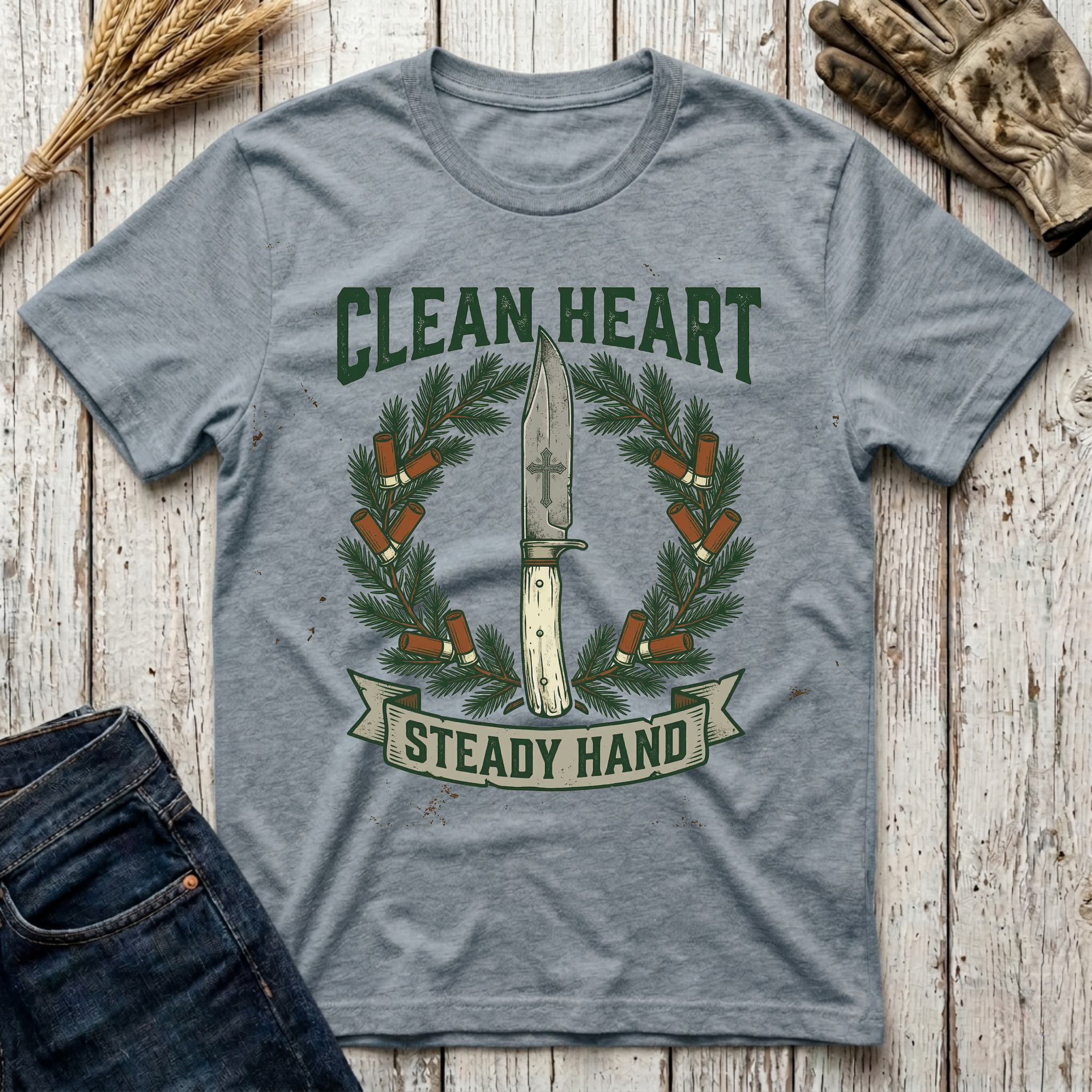 Clean Heart Steady Hand T-Shirt
