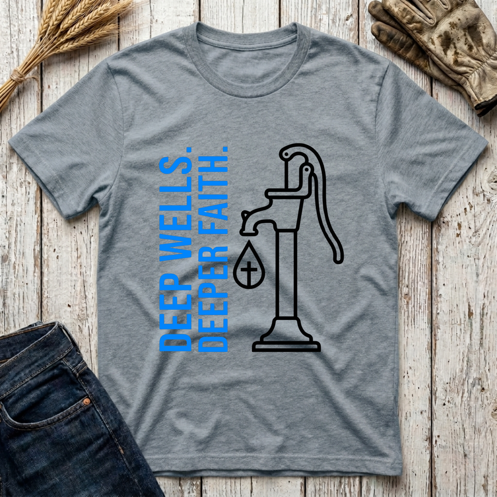 Deep Wells Deeper Faith T-Shirt