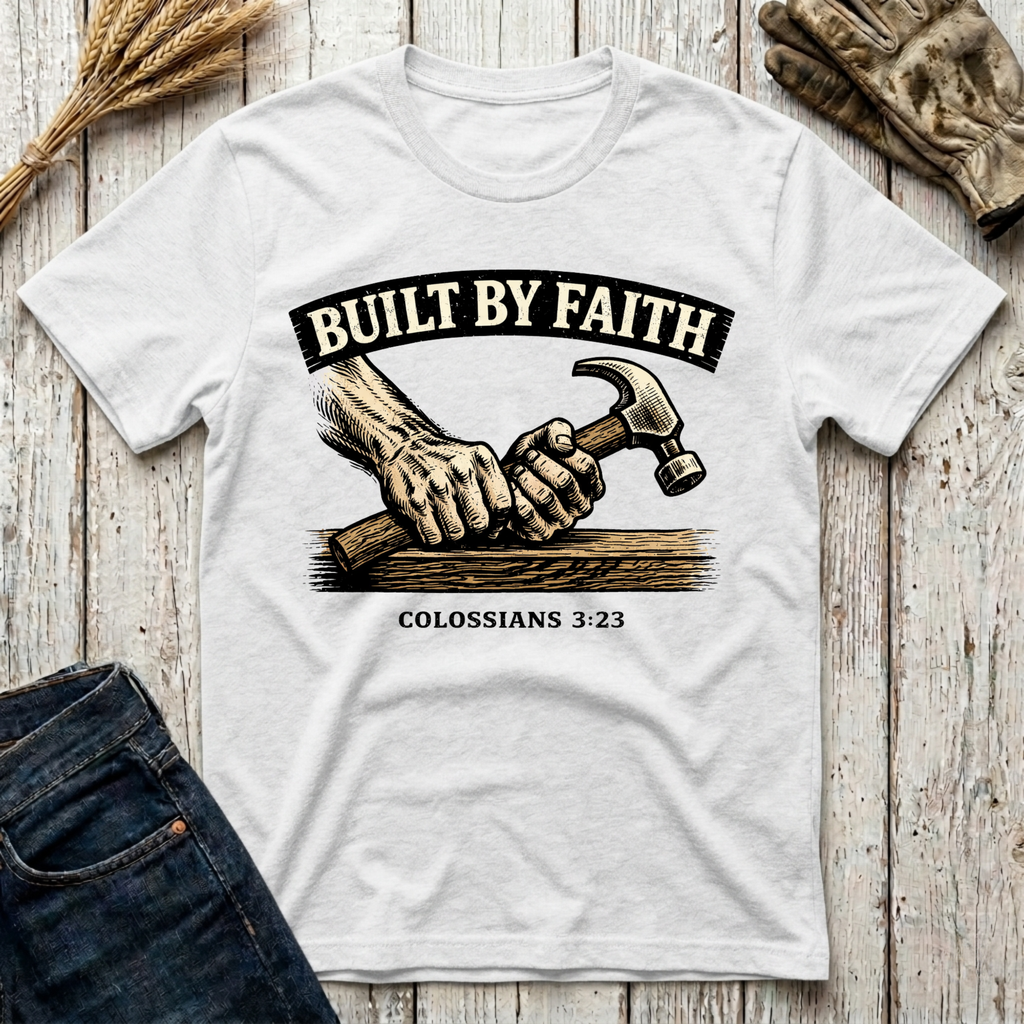 Built By Faith T-Shirt