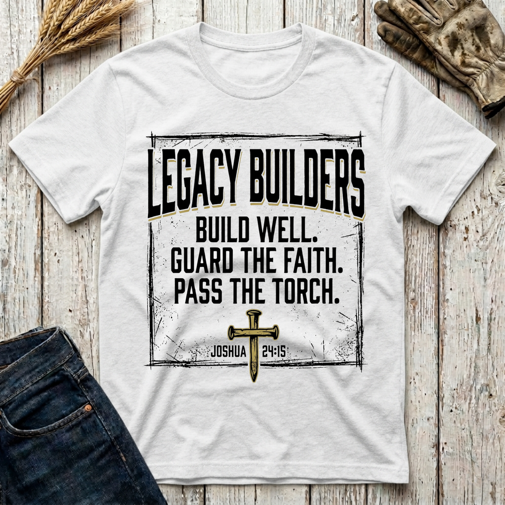 Build Well Guard the Faith Pass the Torch T-Shirt