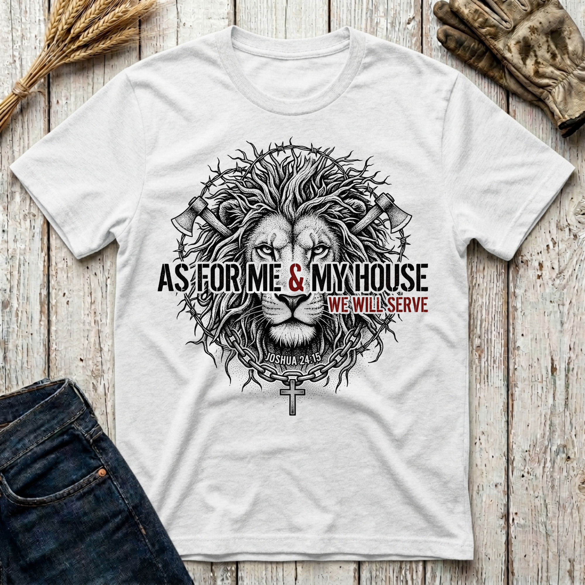 As For Me & My House We Will Serve T-Shirt