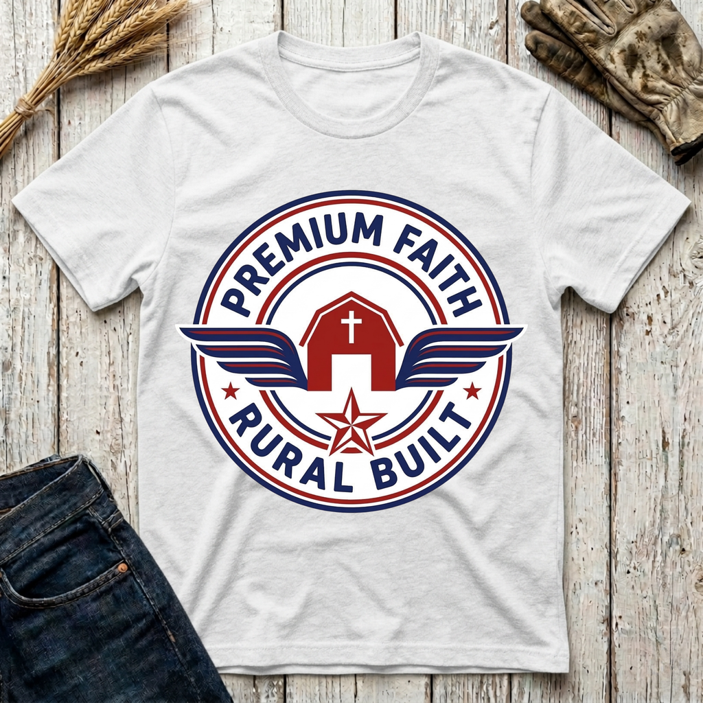 Premium Faith Rural Built T-Shirt