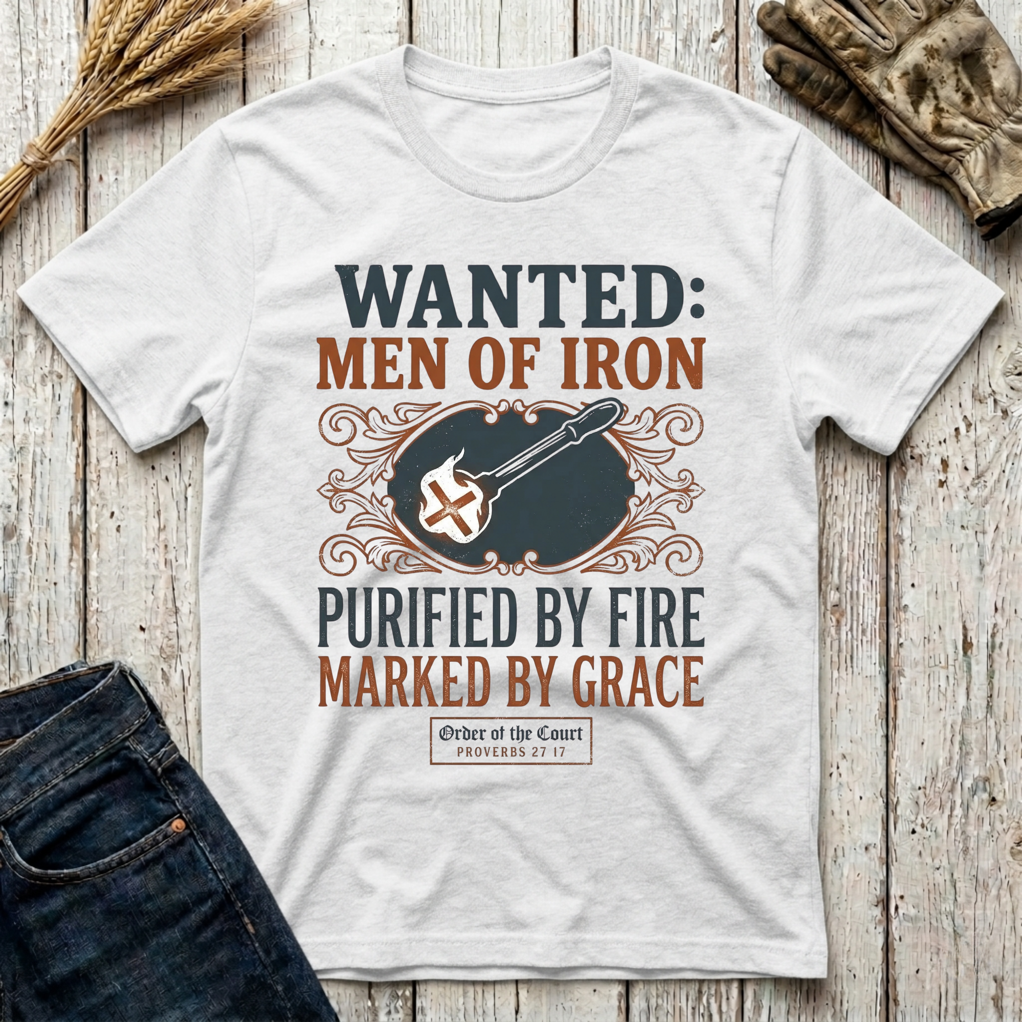 Wanted Men of Iron T-Shirt