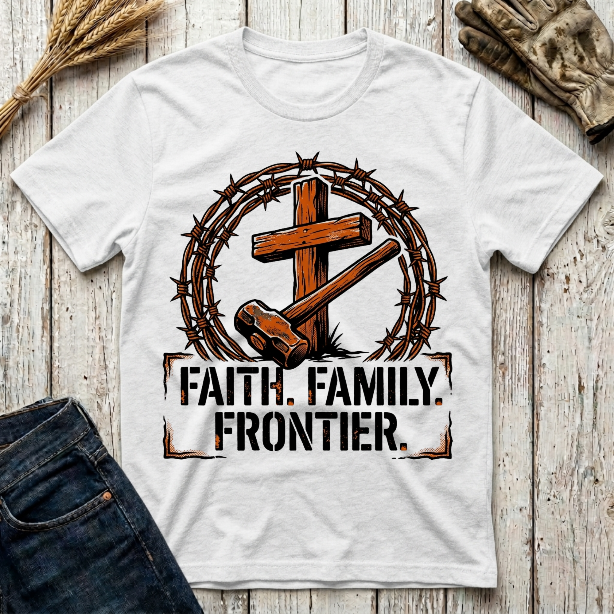 Faith Family Frontier T-Shirt