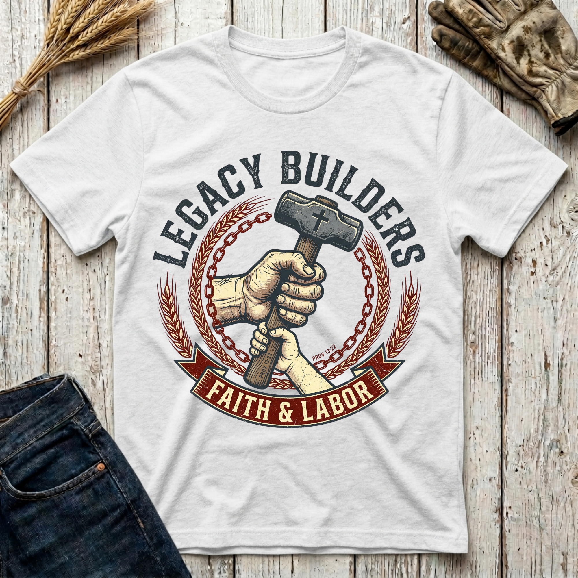Legacy Builders Faith & Labor T-Shirt