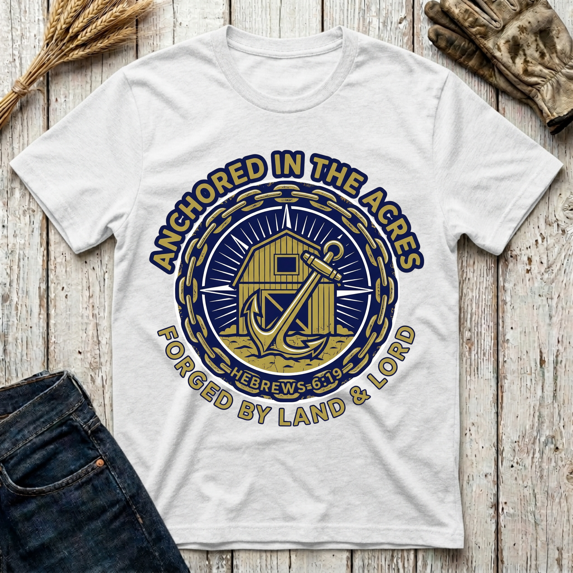 Anchored in the Acres T-Shirt